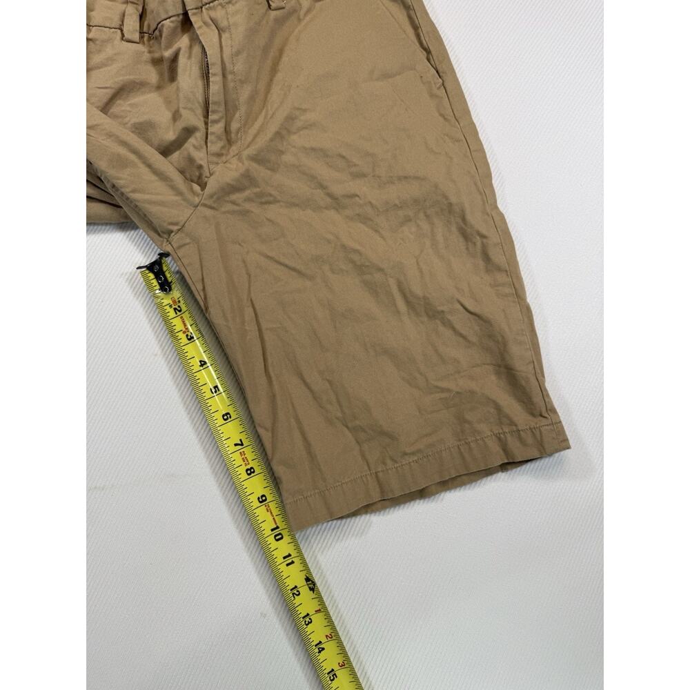 Polo Ralph Lauren Boys Size 18 Khaki Chino Shorts Tan Flat Front Youth - Picture 5 of 6